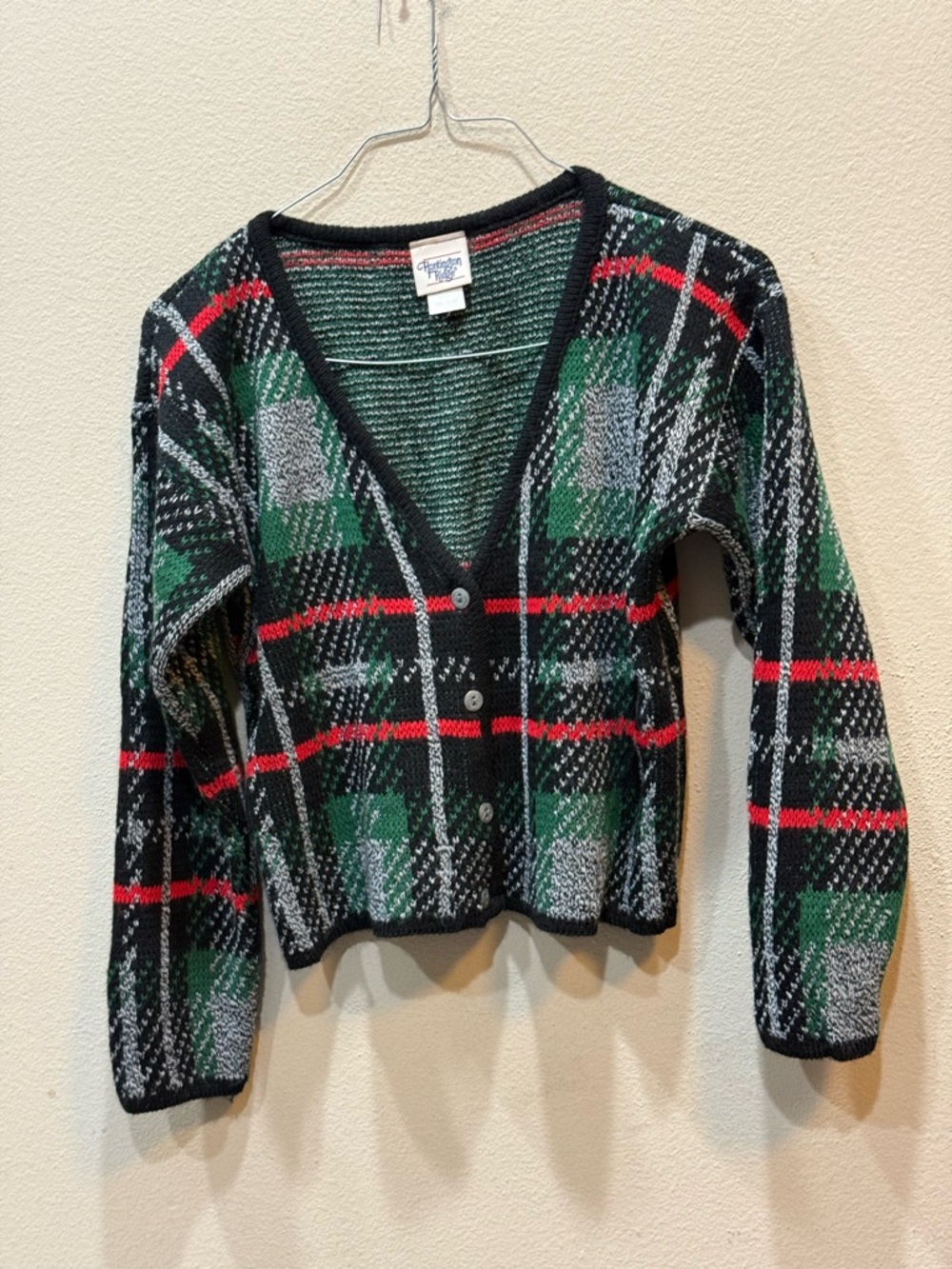 Huntington Ridge vintage medium cardigan sweater